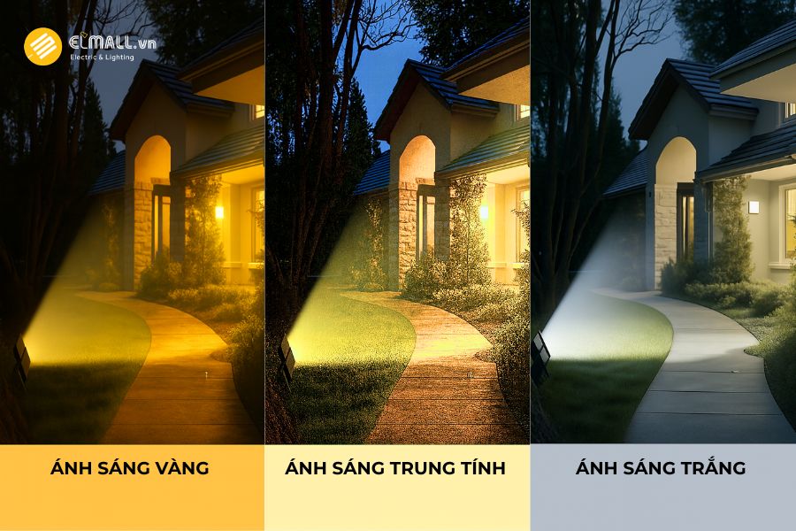 Đèn pha LED Philips BVP161 70W có 3 màu sắc ánh sáng phù hợp với nhiều không gian