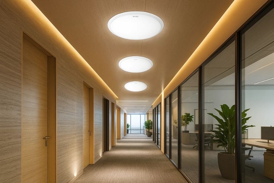 Đèn LED ốp trần Philips 33362 16W chất liệu bền bỉ, chiếu sáng hiện đại 