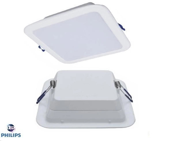 Đèn LED âm trần vuông 7W Philips DN027B LED6 SQ