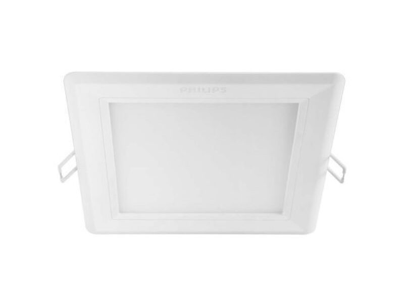 Đèn LED âm trần 9W Philips 59526 Marcasite mặt vuông