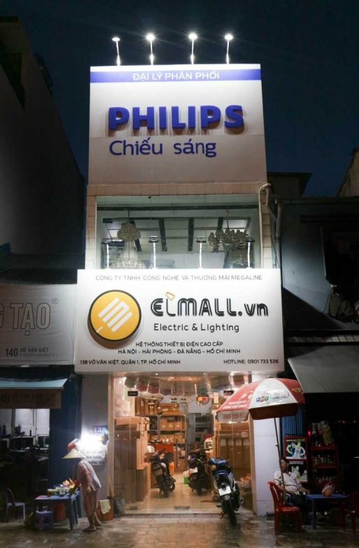 Showroom philips TPHCM: 138 Võ Văn Kiệt, Quận 1, Hồ Chí Minh