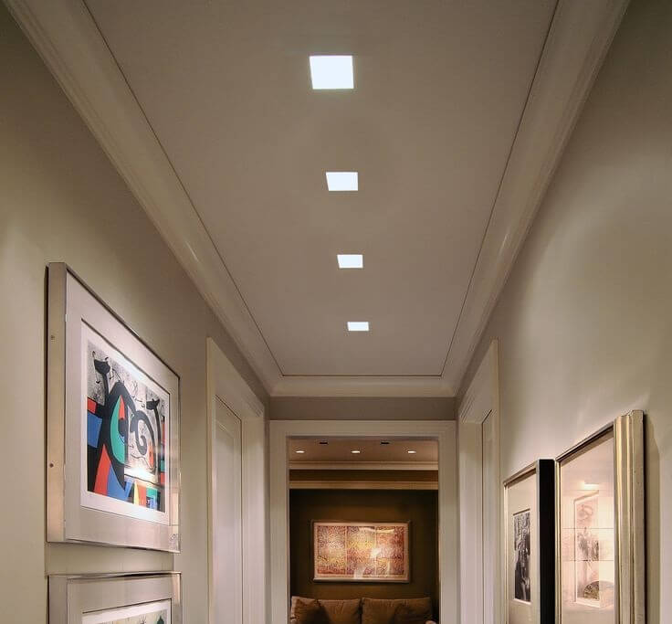 Đèn LED âm trần DN027B LED6 SQ được ứng dụng đa dạng trong nhiều không gian chiếu sáng
