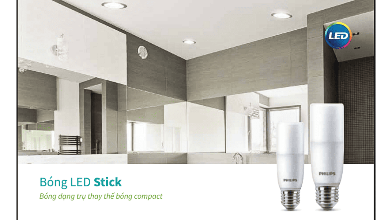 Bóng đèn LED bulb Philips DLStick E27 7.5W