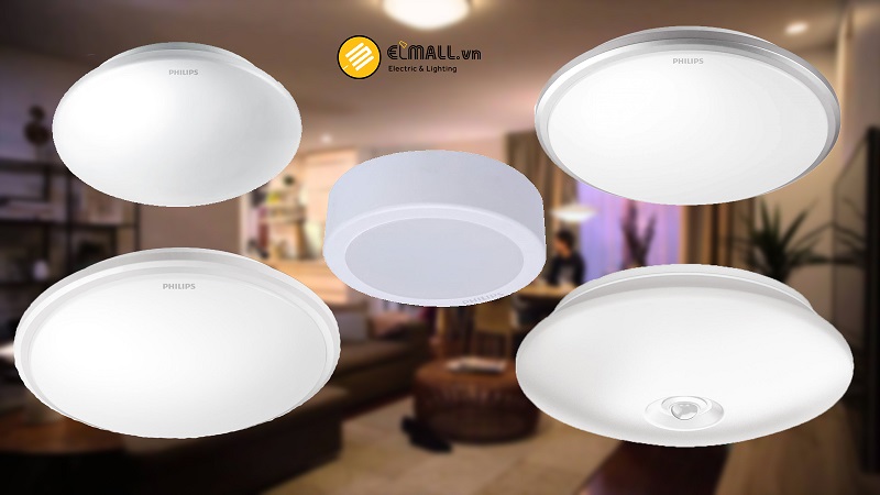 5 mẫu đèn LED ốp trần Philips bán chạy nhất hiện nay