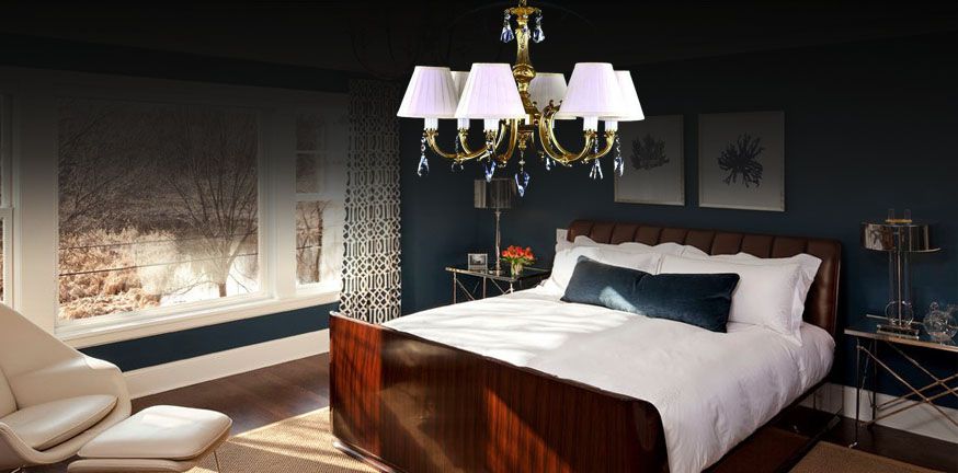 Những mẫu thiết kế đèn trang trí phòng ngủ ấn tượng nhất