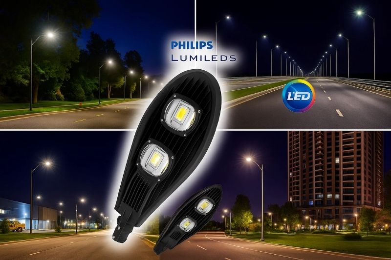Ứng dụng đèn đường 100W BHL/ST Philips