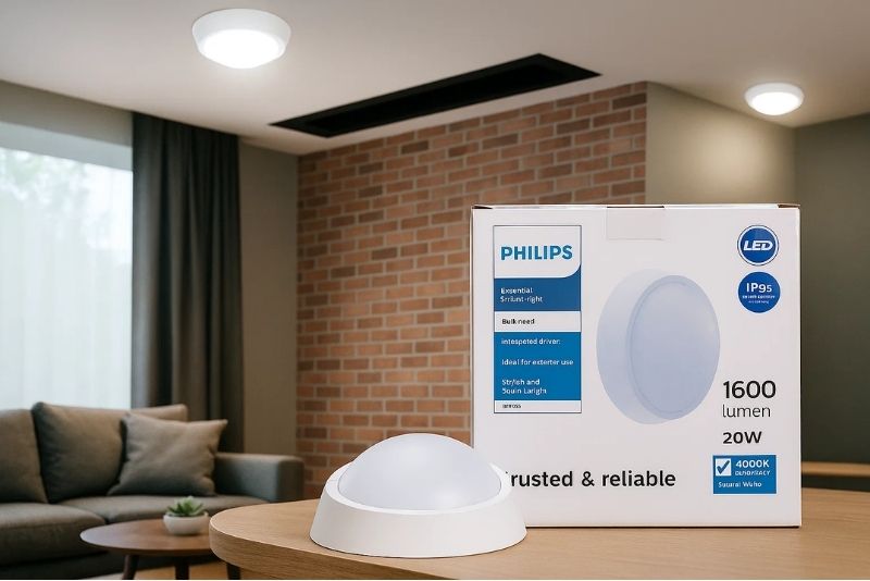 Đèn LED ốp trần Philips 20W WT045C LED20/NW