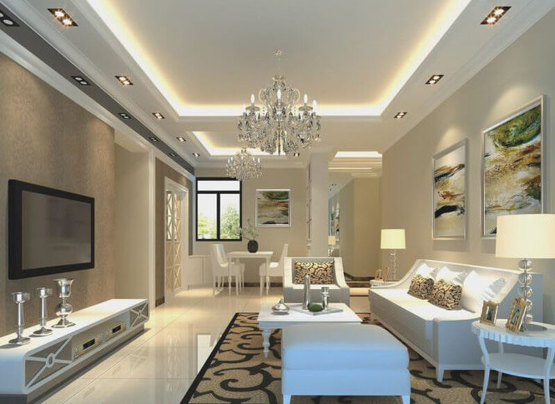 Ứng dụng đèn LED âm trần chiếu điểm GD100