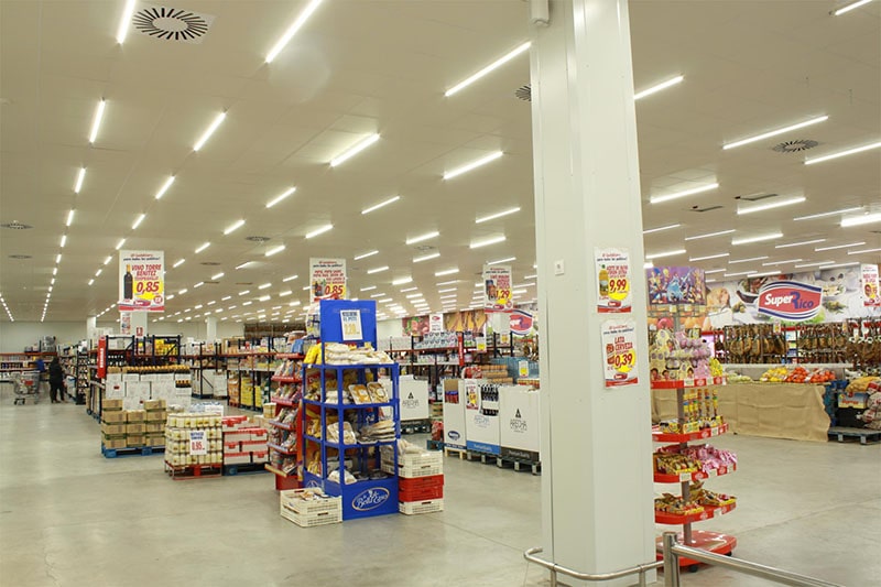 Ứng dụng thắp sáng của đèn LEDtube 1200mm HO 14W865/840/830 T8