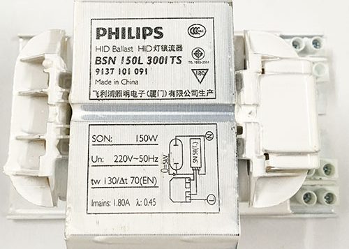 Tăng phô điện từ cao áp Philips BSN 150L 300I TS 150W lõi đồng