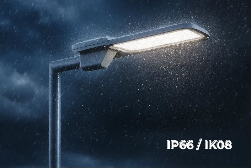 Đèn đường LED Philips BRP381 G2 được thiết kế bền bỉ 