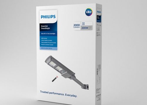 đèn đường led năng lượng philips brc010 led20/765 ip65