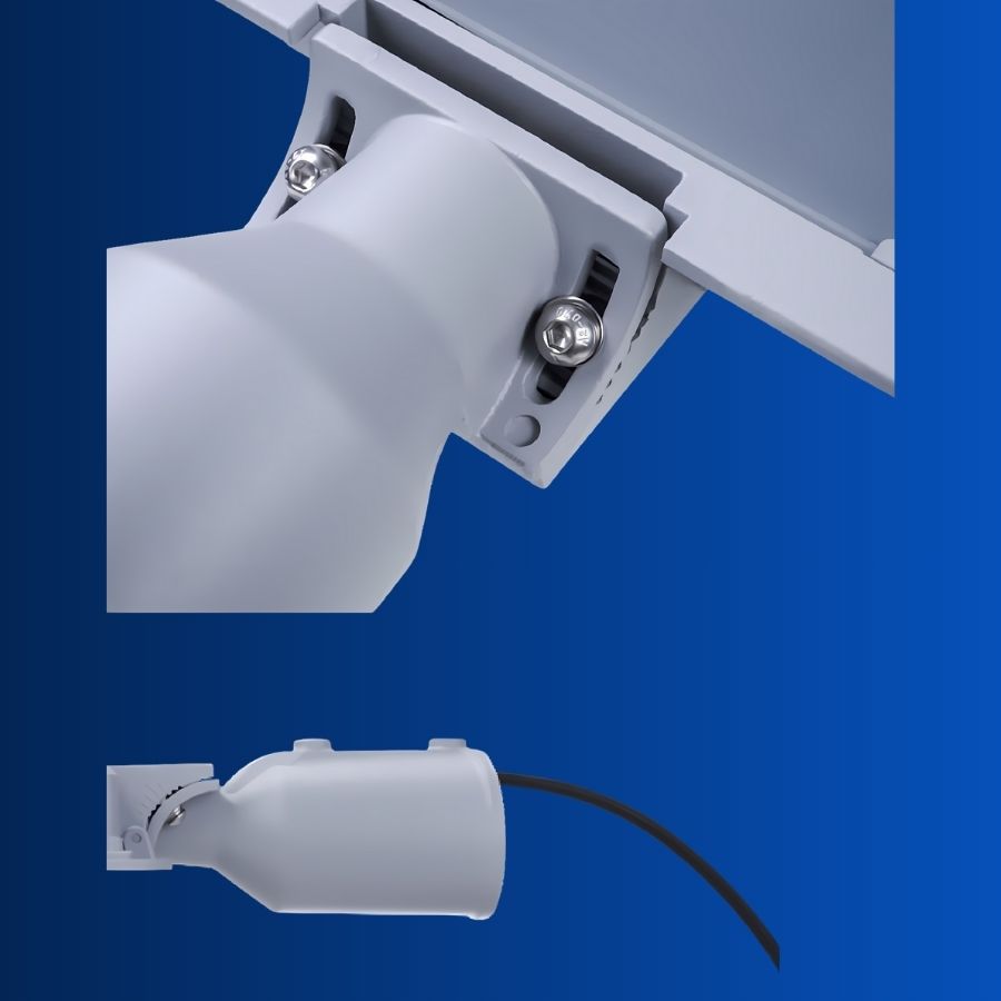 Đèn LED đường BRP245 LED202/WW 150W G2 xoay chỉnh góc 