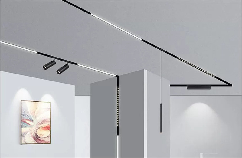 Trackline Recessed 7 Corner 10pcs tạo ra những đường nét ánh sáng sắc nét, biến các góc khuất thành điểm nhấn độc đáo.