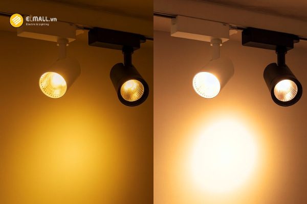 Đèn LED thanh ray Philips ST030T 23W có 2 màu sắc ánh sáng với ánh sáng trung thực, rõ nét