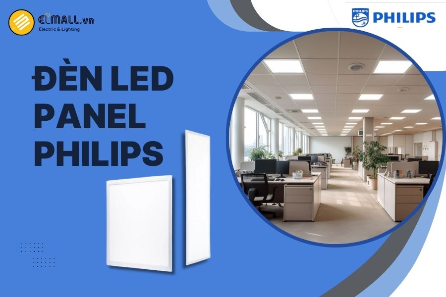 Đèn LED Panel Rạng Đông với thiết kế tấm mỏng, hiệu suất chiếu sáng cao, đang dần thay thế đèn huỳnh quang trong các công trình hiện đại.
