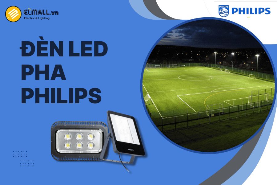 Đèn pha LED Philips là giải pháp chiếu sáng công suất lớn, bền bỉ, hiệu quả cao, thích hợp sử dụng cho không gian ngoài trời và các công trình công nghiệp.