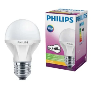 Bóng đèn LED bulb Philips EcoBright 6-60W