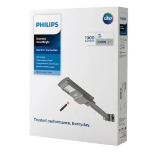 Đèn đường năng lượng mặt trời philips BRC010 LED10 765 1000LM IP65 2