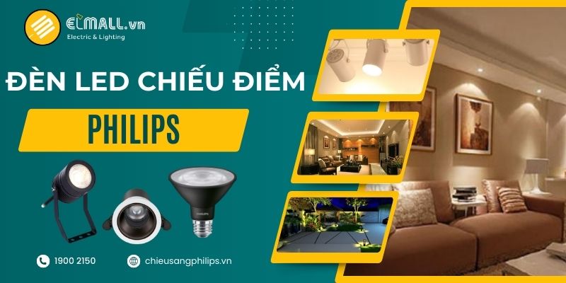 Đèn LED chiếu điểm Philips