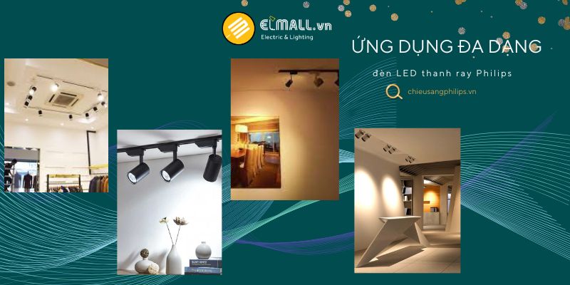 Ứng dụng của đèn LED thanh ray Philips